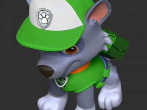 Rocky 3D Print Model