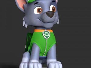 Rocky 3D Print Model