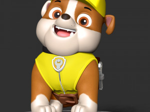 Rubble 3D Baskı Modeli