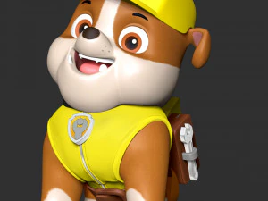 Rubble 3D Print Model