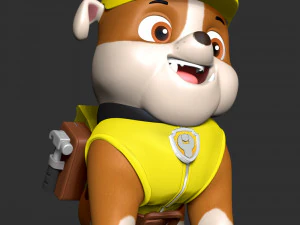 Rubble 3D Print Model