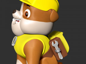 Rubble 3D Baskı Modeli