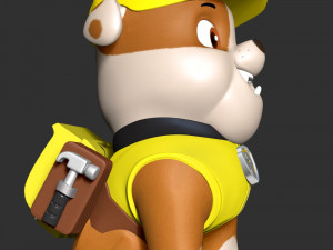 Rubble 3D Baskı Modeli