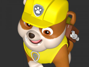 Rubble 3D Baskı Modeli