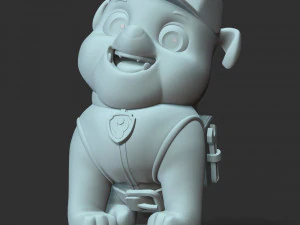 Rubble 3D Print Model