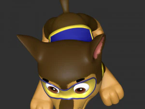 Chase With Free Time 3D Print Model