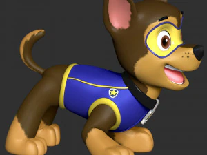 Chase With Free Time 3D Print Model