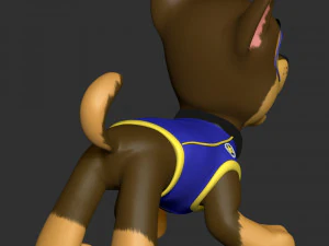 Chase With Free Time 3D Print Model