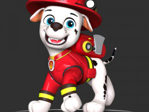 Marshall Fireman - The Movie 3D प्रिंट मॉडल