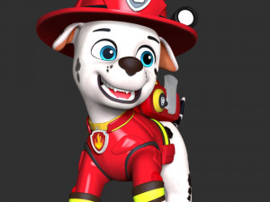 Marshall Fireman - The Movie 3D प्रिंट मॉडल