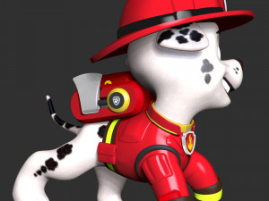 Marshall Fireman - The Movie 3D प्रिंट मॉडल