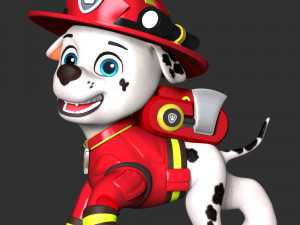 Marshall Fireman - The Movie 3D प्रिंट मॉडल