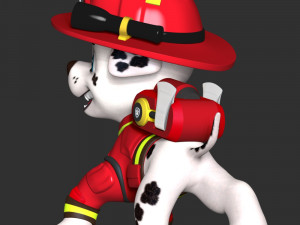Marshall Fireman - The Movie 3D प्रिंट मॉडल