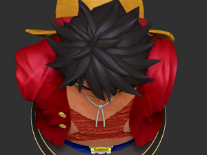 Luffy Bust - One Piece 3D Print Model