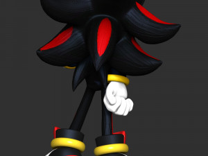 Shadow - The Hedgehog 3D Print Model