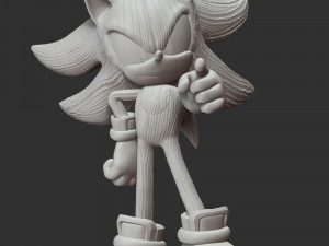 Shadow - The Hedgehog 3D Print Model