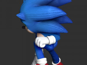 Sonic The Hedgehog 2 3Dプリントモデル