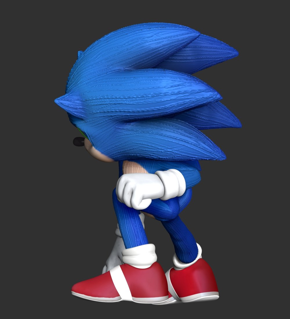 Tails - Sonic the Hedgehog 2 Fanart 3D Print Model in Figurines 3DExport
