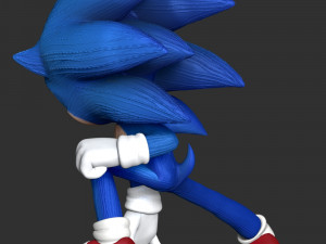 Sonic The Hedgehog 2 3Dプリントモデル