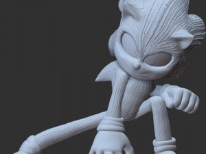 Sonic The Hedgehog 2 3Dプリントモデル