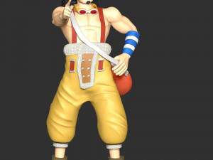 Usopp - One Piece 3D Print Model
