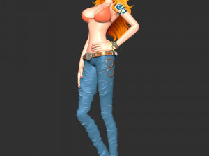 One Piece - Nami Model Cetak 3D