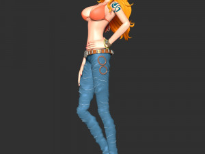 One Piece - Nami Model Cetak 3D