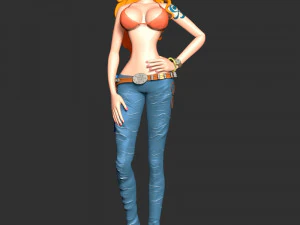 One Piece - Nami 3D Print Model