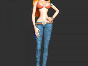 One Piece - Nami Model Cetak 3D