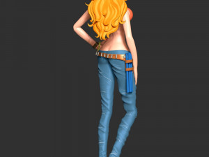 One Piece - Nami Model Cetak 3D