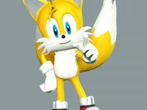 Kuyruklar - Kirpi Sonic 3D Baskı Modeli