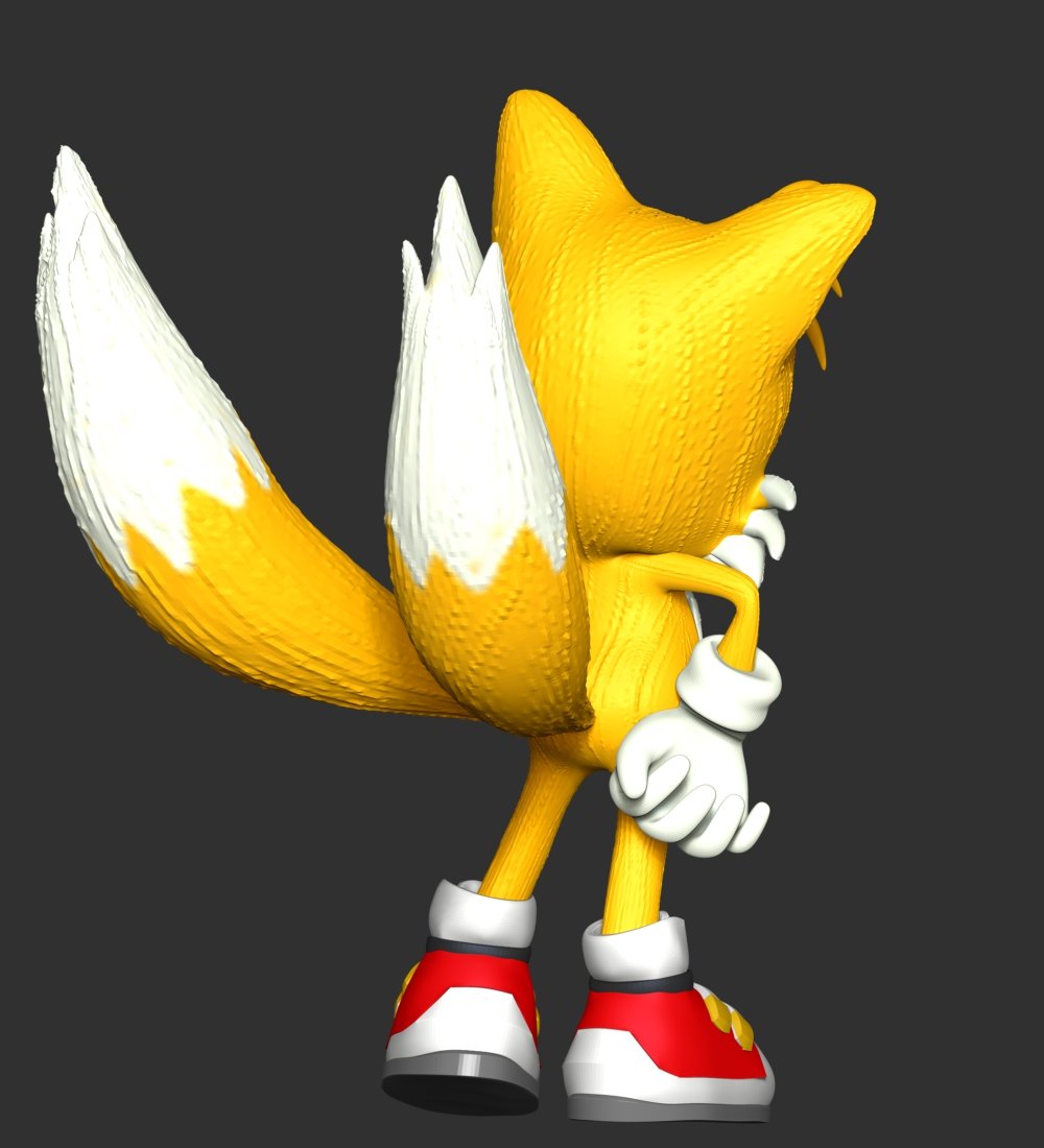 Free STL file Cursed Tails Doll (Sonic The Hedgehog) 🦔・3D printer model to  download・Cults
