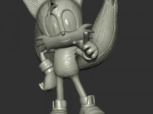 Tails - Sonic the Hedgehog 3D Print Model
