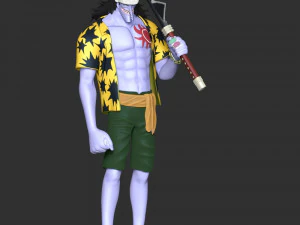 One Piece-Arlong Modello di stampa 3D