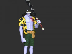 One Piece-Arlong Modello di stampa 3D