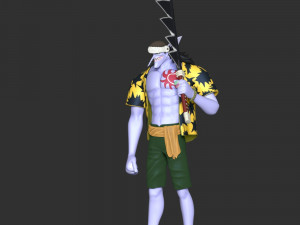 One Piece - Arlong 3Dプリントモデル