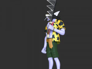 One Piece-Arlong Modello di stampa 3D