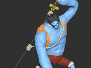 One Piece - Nightmare Luffy 3D Print Model