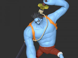One Piece - Nightmare Luffy 3D Print Model