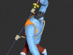 One Piece - Nightmare Luffy Model Cetak 3D