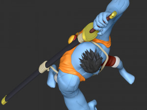 One Piece - Nightmare Luffy Model Cetak 3D