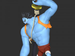 One Piece - Nightmare Luffy Model Cetak 3D