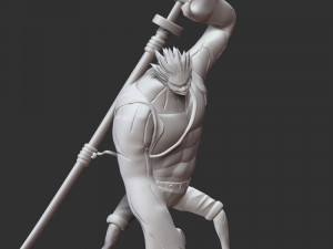 One Piece - Nightmare Luffy Model Cetak 3D
