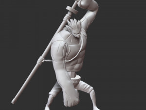 One Piece - Nightmare Luffy Model Cetak 3D