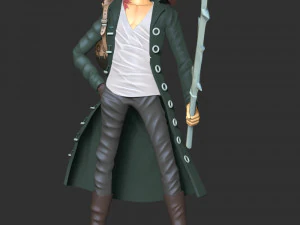 One Piece - Kuzan 3D Print Model