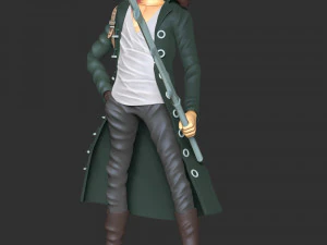 One Piece - Kuzan 3D Print Model