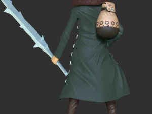 One Piece - Kuzan 3D Print Model