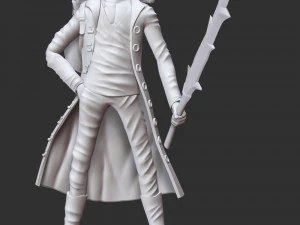 One Piece - Kuzan 3D Print Model