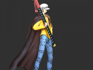 One Piece - Trafalgar Law Modello di stampa 3D
