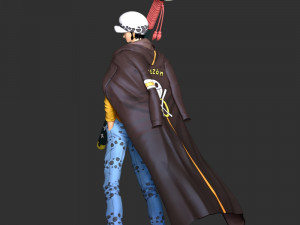 One Piece - Trafalgar Law Modello di stampa 3D